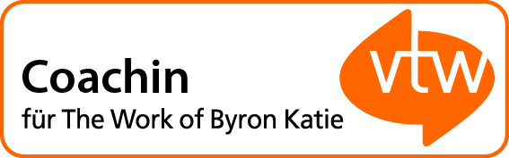 Zertifizierungssigel für Coachin The Work of Byron Katie